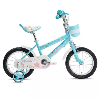 Детский велосипед Max Bike Elsa 14, голубой