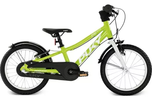 Детский велосипед Puky Cyke 16-3 Freilauf - 16 дюймов - Diamant - 2024, цвет Grn|fresh green/white