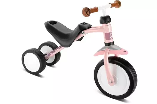 Детский велосипед Pukymoto - 2025, цвет Pink|retro-ros