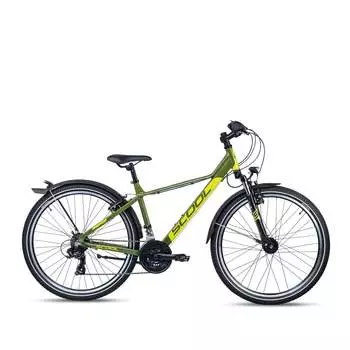 Детский велосипед S'COOL Junior Bikes KinderfahrradtroX evo 26 дюймов 21-Gang Green/Lime