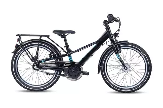 Детский велосипед S'cool troX EVO 20 3-Gang - 20 дюймов - Diamant - 2023, цвет Schwarz|Black-blue