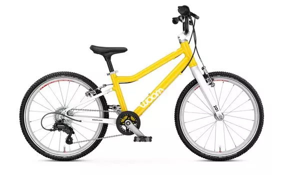 Детский велосипед WOOM GO 4 - 20 дюймов - 2025, цвет Gelb|vibrant yellow