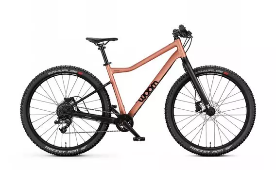 Детский велосипед WOOM Off 6 - 26 дюймов - Diamant - 2025, цвет Braun|terra copper