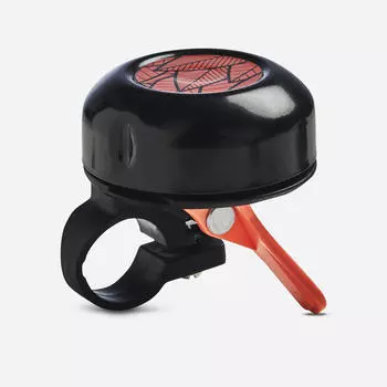 Детский велосипедный колокольчик Easy Dring 500 - черный/розовый Btwin