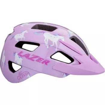Детский велосипедный шлем LAZER Lil' Gekko + NET, Единороги