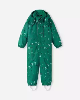 Детский водонепроницаемый комбинезон для улицы Seutula Reima, цвет Deeper Green