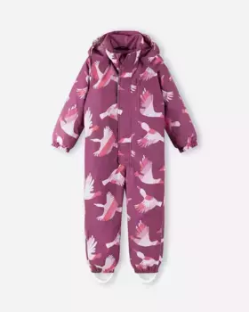 Детский водонепроницаемый комбинезон для улицы Seutula Reima, цвет Red Violet