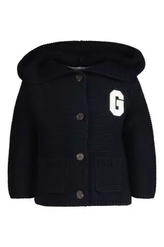 Детский вязаный кардиган Gant, синий