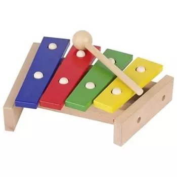 Детский ксилофон, 4-тональный, Гоки Goki