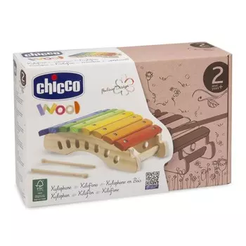 Детский ксилофон, деревянный, Chicco.