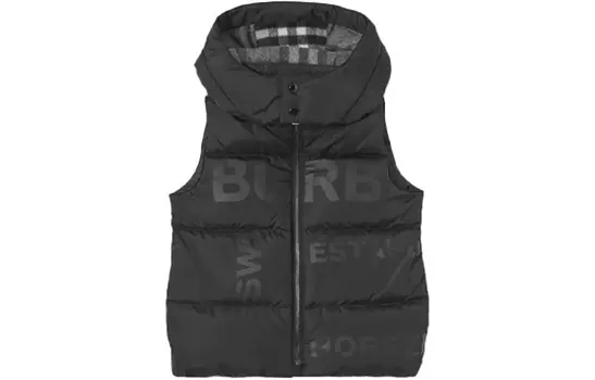 Детский жилет Burberry, цвет Black