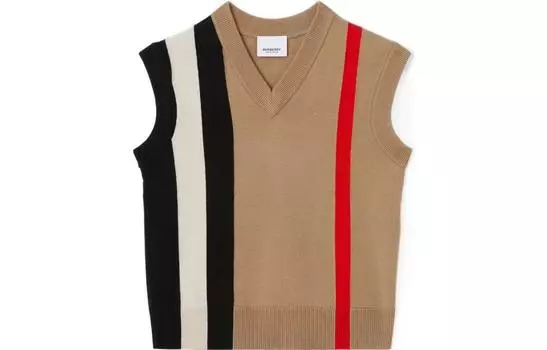 Детский жилет Burberry, цвет Brown