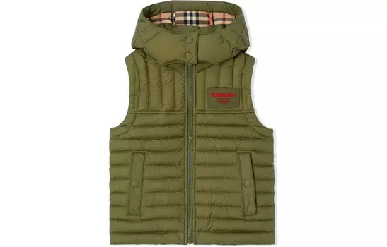 Детский жилет Burberry, цвет Green