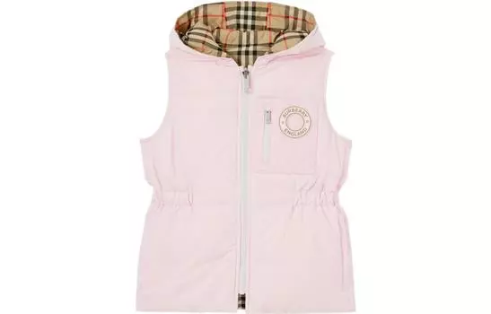 Детский жилет Burberry, цвет Pink
