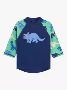 Детский жилет dinosaur sun pro от сыпи JoJo Maman Bb, темно-синий