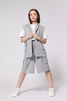 Детский жилет Dkny, серый