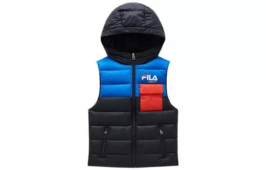 Детский жилет ФИЛА FILA, цвет легендарный синий