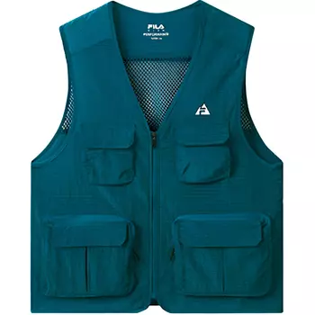 Детский жилет ФИЛА FILA, цвет Moni Blue
