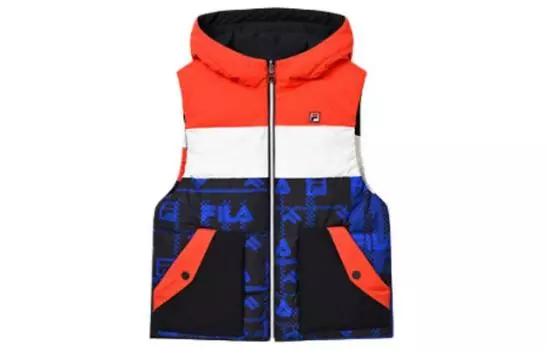 Детский жилет ФИЛА FILA, цвет Navy