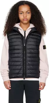 Детский жилет G0224 Loom Woven Chambers R-Nylon Down Stone Island Junior