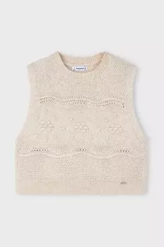 Детский жилет Mayoral, бежевый