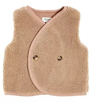 Детский жилет монти Donsje, коричневый