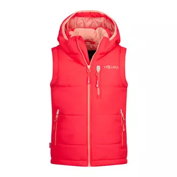 Детский жилет Narvik XT Cherry Red/Coral TROLLKIDS, цвет rot