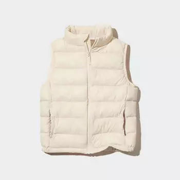 Детский жилет Uniqlo Warm Padded Washable, бежевый
