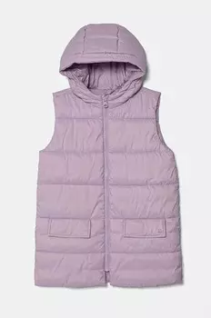 Детский жилет United Colors of Benetton, фиолетовый