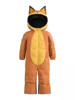 Детский зимний комбинезон Weedo, коричневый