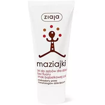 Детский зубной гель без фтора, 50 мл, Ziaja