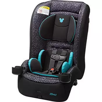 Детское автокресло Disney Baby Jive 2 In 1 Convertible, черный/бирюзовый