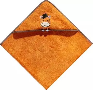 Детское банное полотенце с капюшоном 207219 Erwin Mller, оранжевый