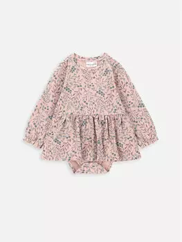 Детское боди Coccodrillo, розовый