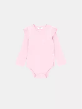 Детское боди Coccodrillo, розовый