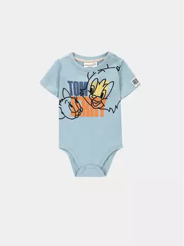 Детское боди Coccodrillo, синий