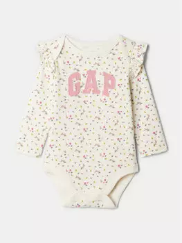Детское боди Gap, бежевый