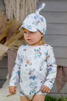 Детское боди Jamiks, синий