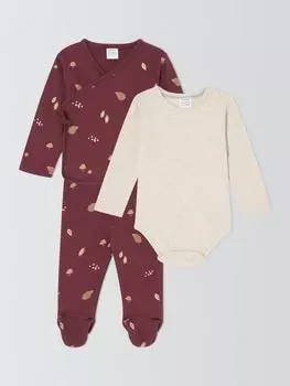 Детское боди John Lewis, разноцветный