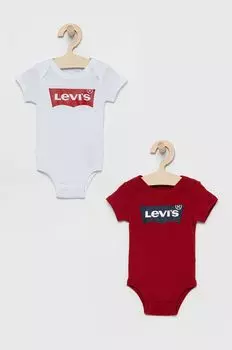 Детское боди Levi's (2 шт.), белый