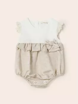 Детское боди Mayoral, бежевый