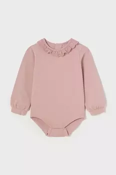 Детское боди Mayoral, розовый