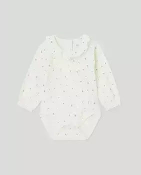Детское боди с длинным рукавом Baby El Corte Ingls, белый