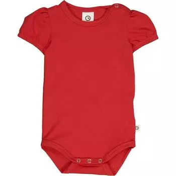 Детское боди с короткими рукавами Msli, красный