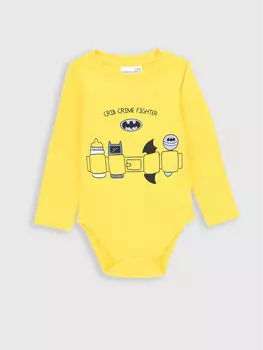 Детское боди стандартного кроя Coccodrillo, желтый