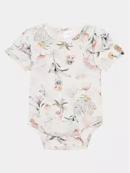 Детское боди стандартного кроя Jamiks, белый