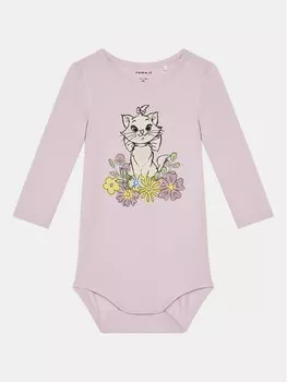 Детское боди стандартного кроя Name It, розовый