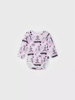 Детское боди стандартного кроя Reima, розовый