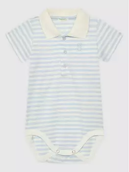 Детское боди стандартного кроя United Colors Of Benetton, синий