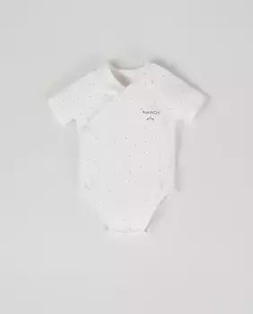 Детское боди унисекс NANOS, белый